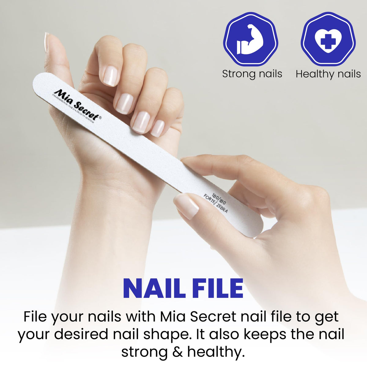 Mia Secret application in use showing technician applying acrylic for efficient workflow