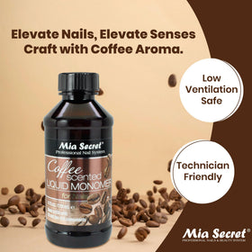 Mia Secret label close-up highlighting product name and quality assurance benefit