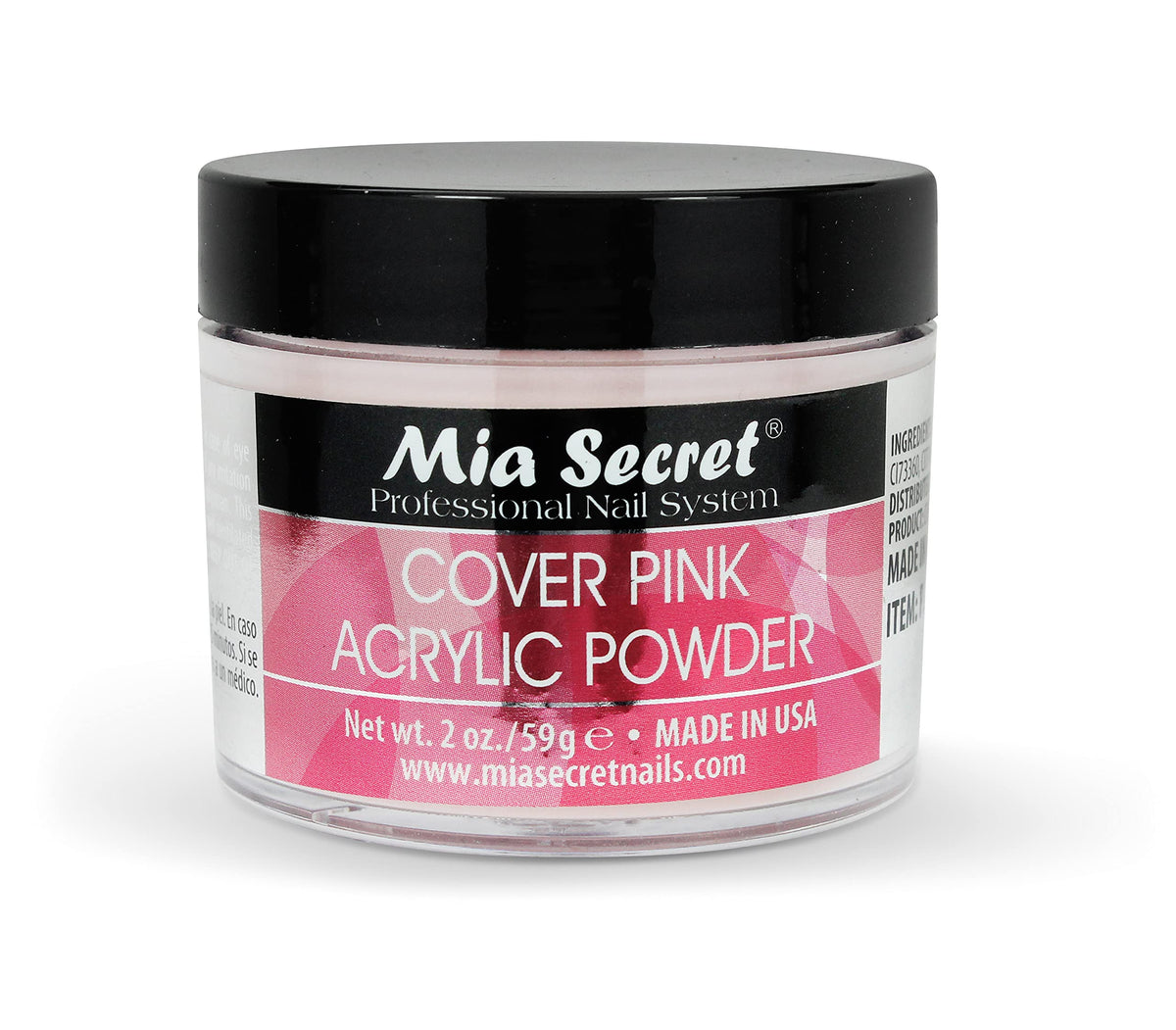 Mia Secret front packaging showing 2 ounce jar and brand for clear identification and trust