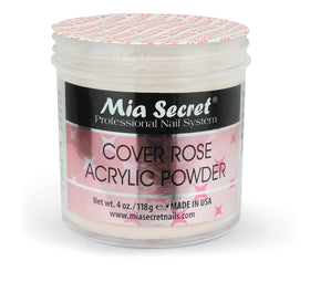 4oz jar next to a ruler for scale with Mia Secret indicating lasting supply benefit