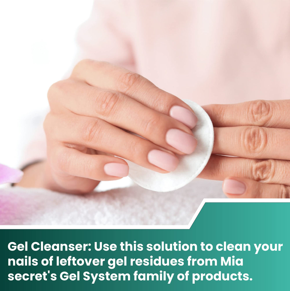 Made in USA label on Mia Secret cleanser packaging highlighting quality
