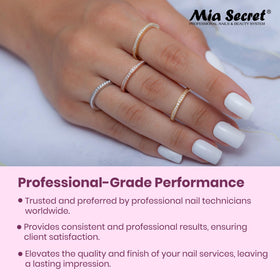 Mia Secret brush in salon setting conveying professional-ready performance