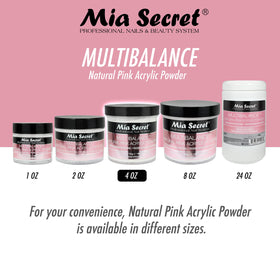 Technician sculpting an extension with Mia Secret Natural Pink powder demonstrating controlled bead placement