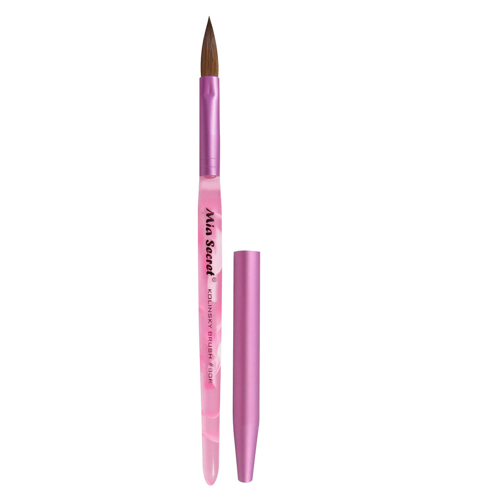 Mia Secret brush front view showing professional design and precise control