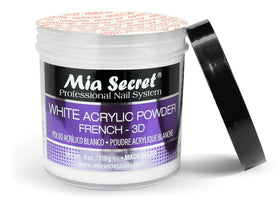 Mia Secret packaging close-up made in usa label emphasizing professional quality