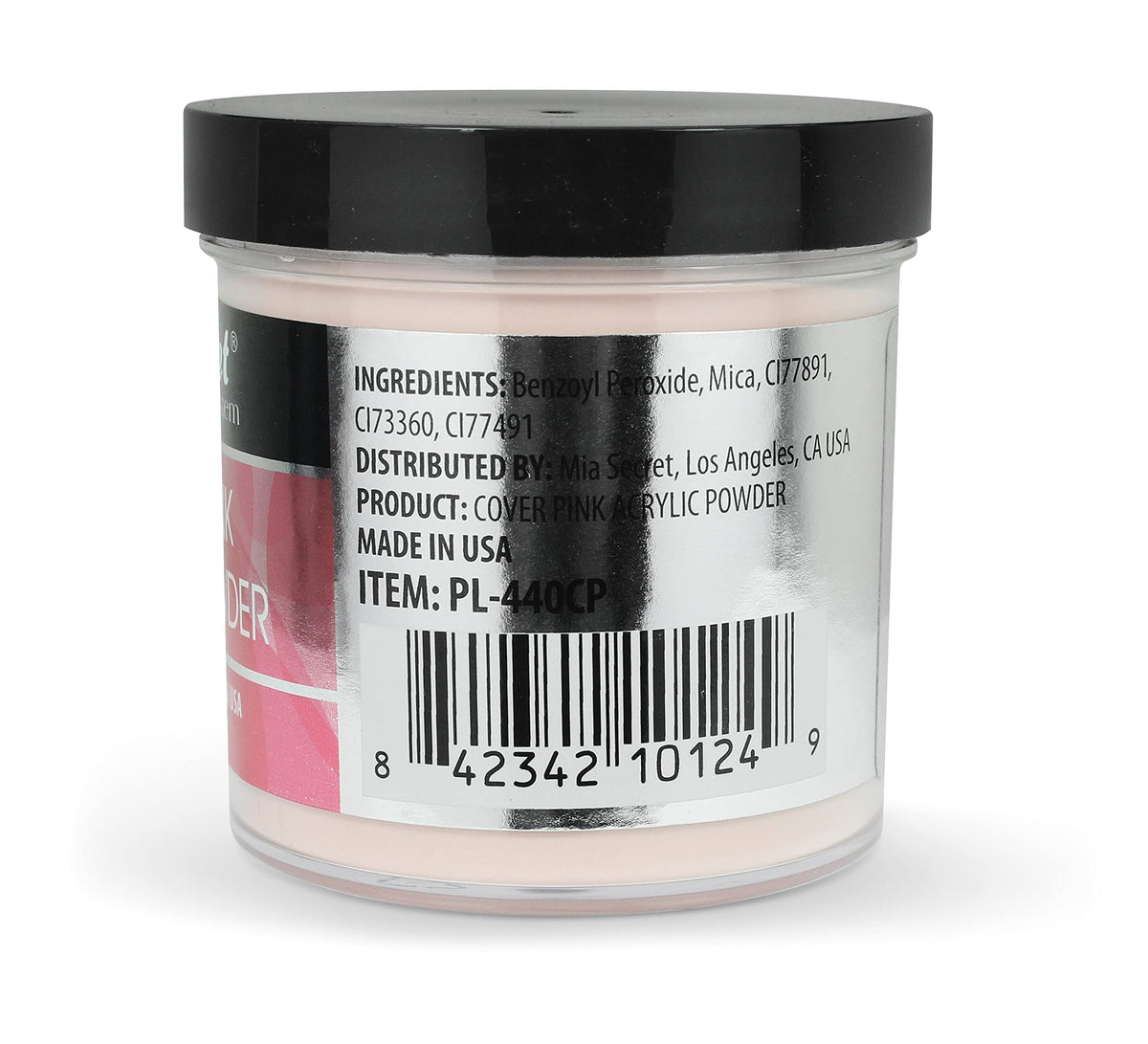 Mia Secret powder texture swirl illustrating consistent mixability benefit