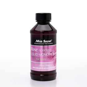 Mia Secret front label showing rose monomer and bottle clarity for easy identification
