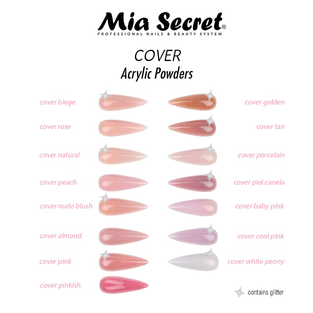 Mia Secret in salon setting showing professional finish and durability