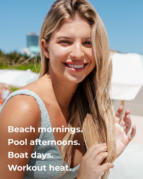 Miami Beach Bum on color-treated hair showing enhanced smoothness