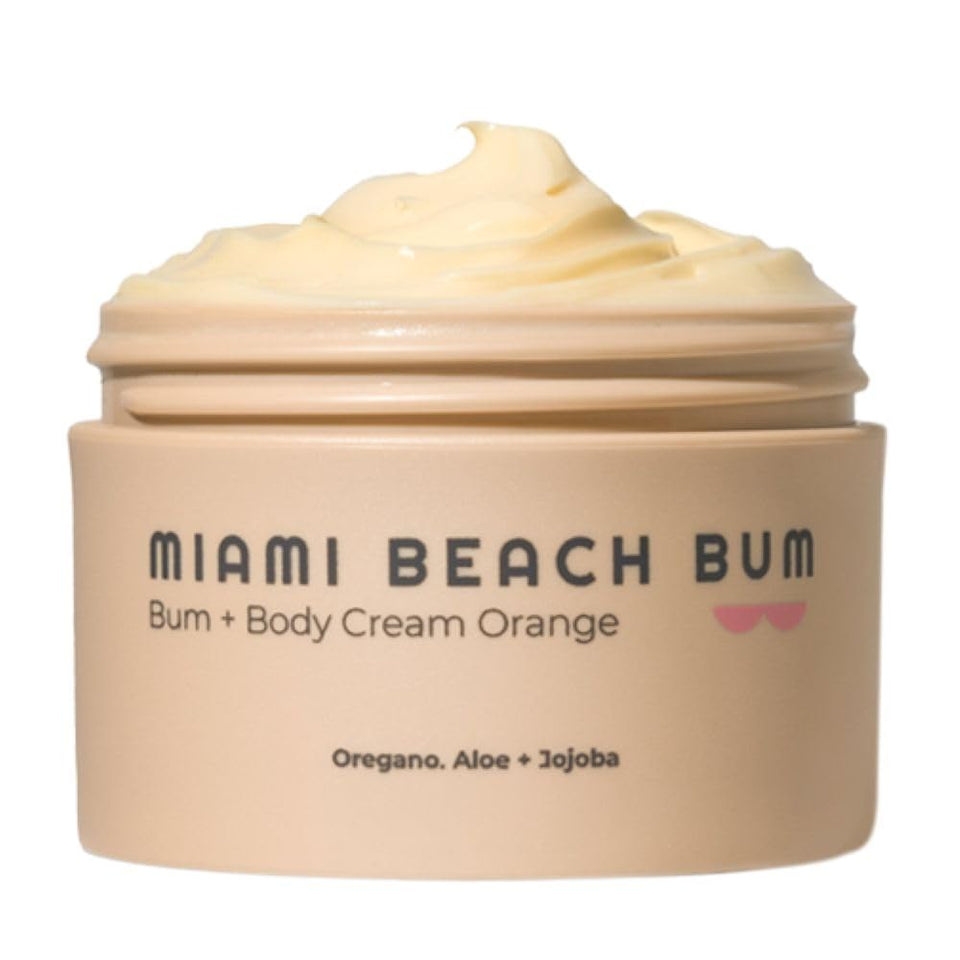 Miami Beach Bum front packaging showing 3.4 oz jar and product name