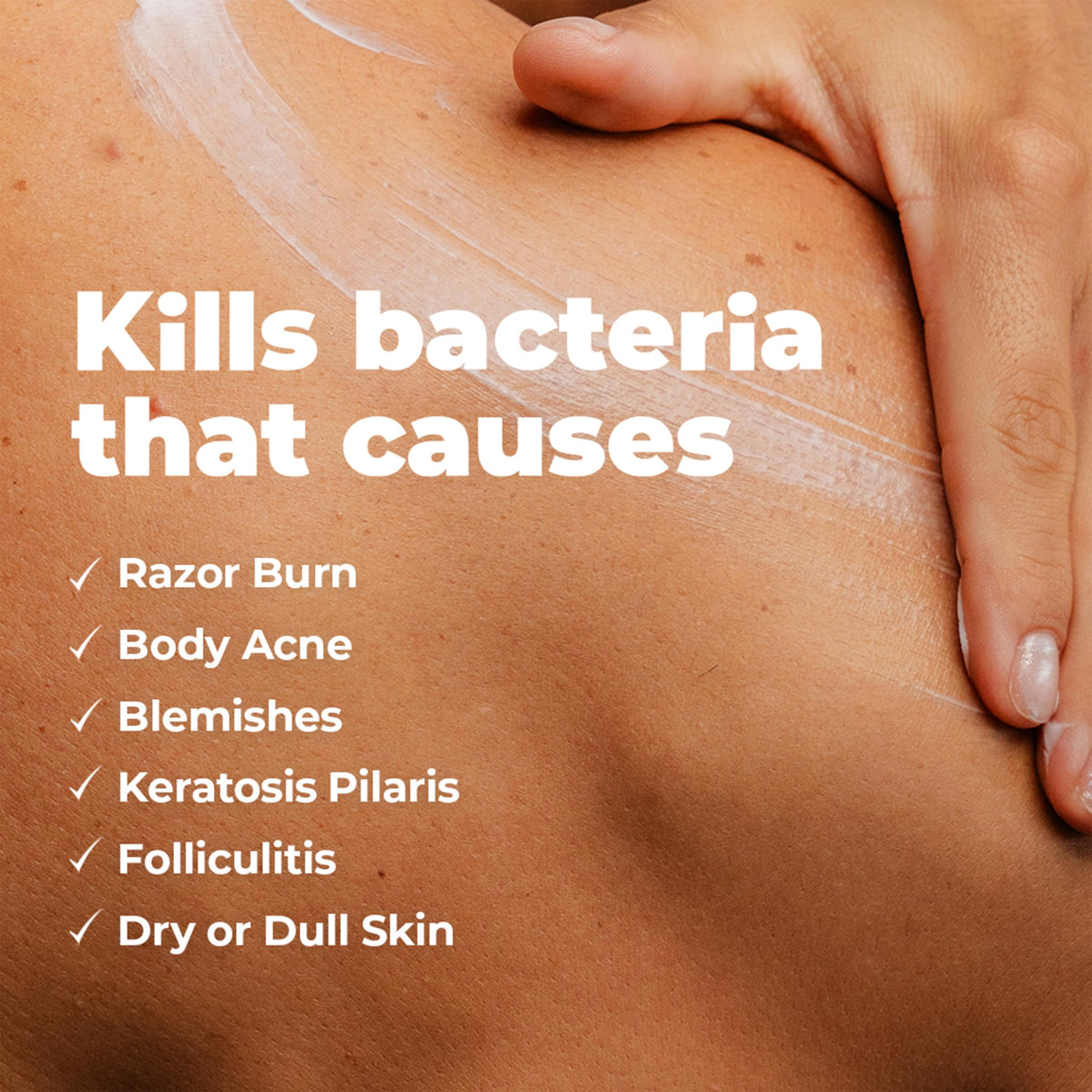 Miami Beach Bum label close-up highlighting key botanical ingredient list