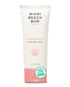 Miami Beach Bum front packaging showing bottle and benefits