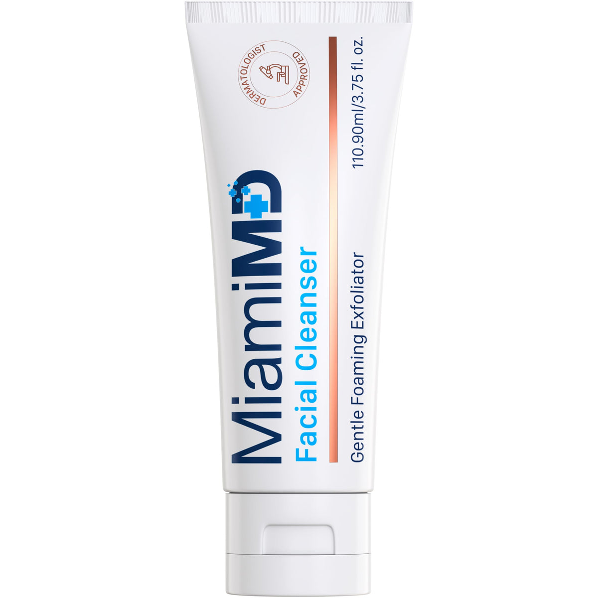 MiamiMD foaming texture close-up demonstrating gentle lather and hydration