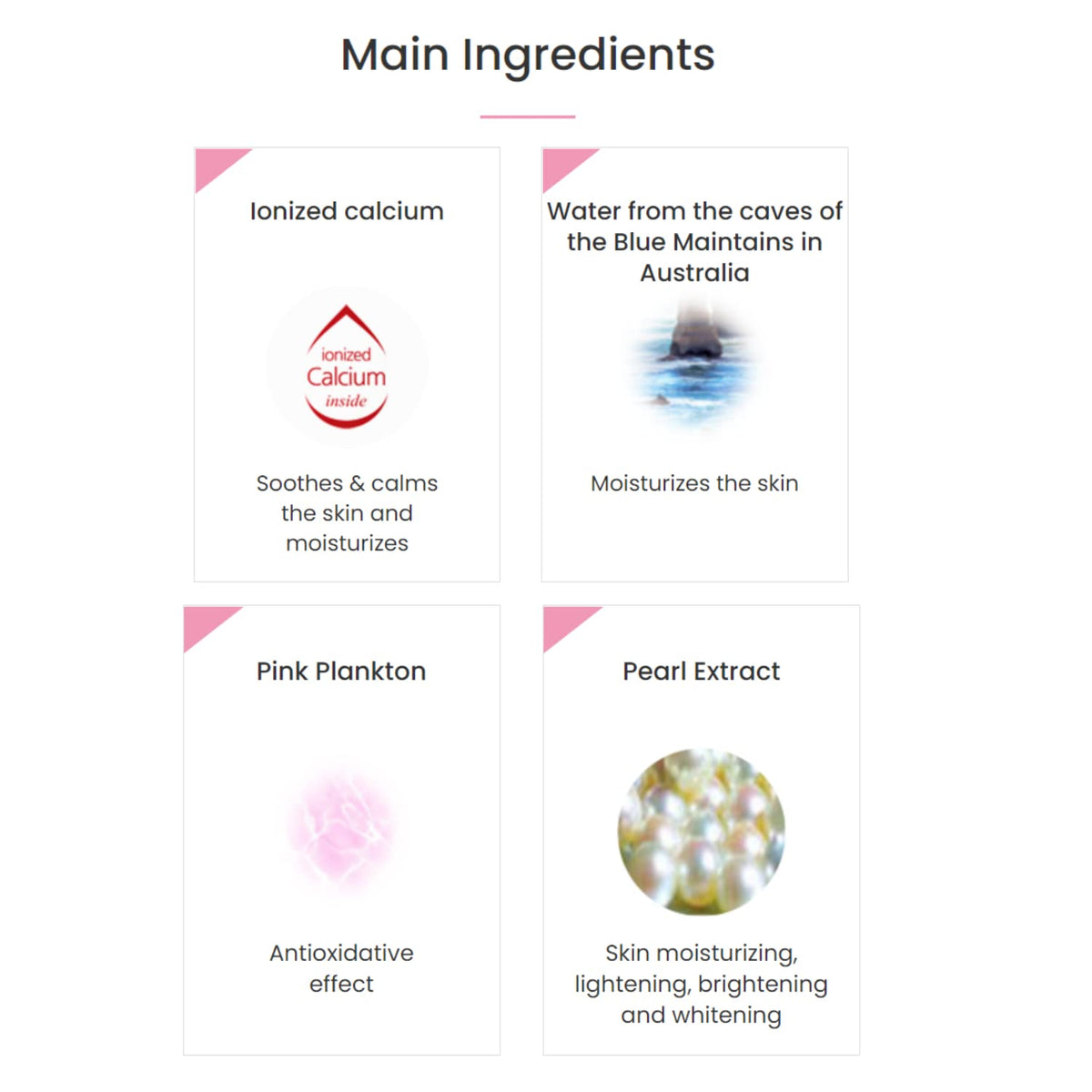 MIBA refill label and ingredient list highlighting key actives