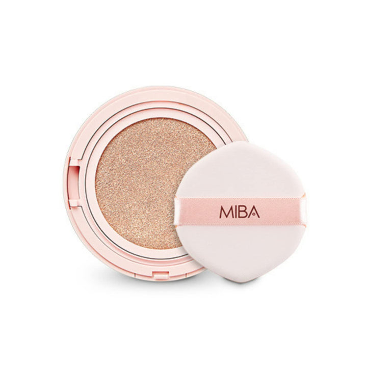 MIBA front packaging showing refill branding and SPF benefits