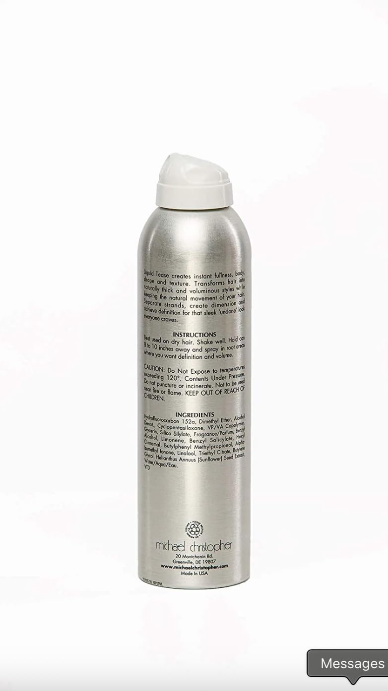 Michael Christopher nozzle close-up demonstrating precise spray control