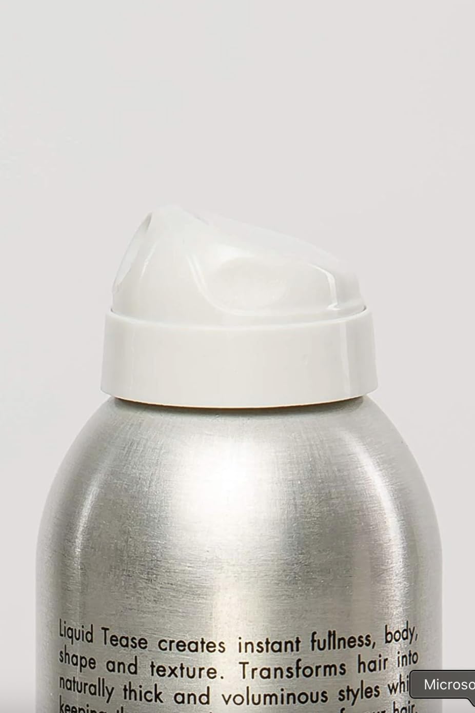 Michael Christopher spray mist applied to hair for immediate texture