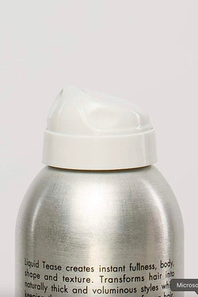 Michael Christopher spray mist applied to hair for immediate texture