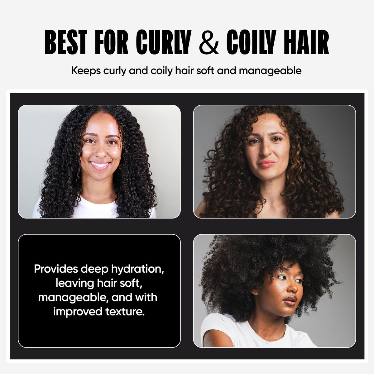 Miche Beauty on fine hair showing added moisture without weight