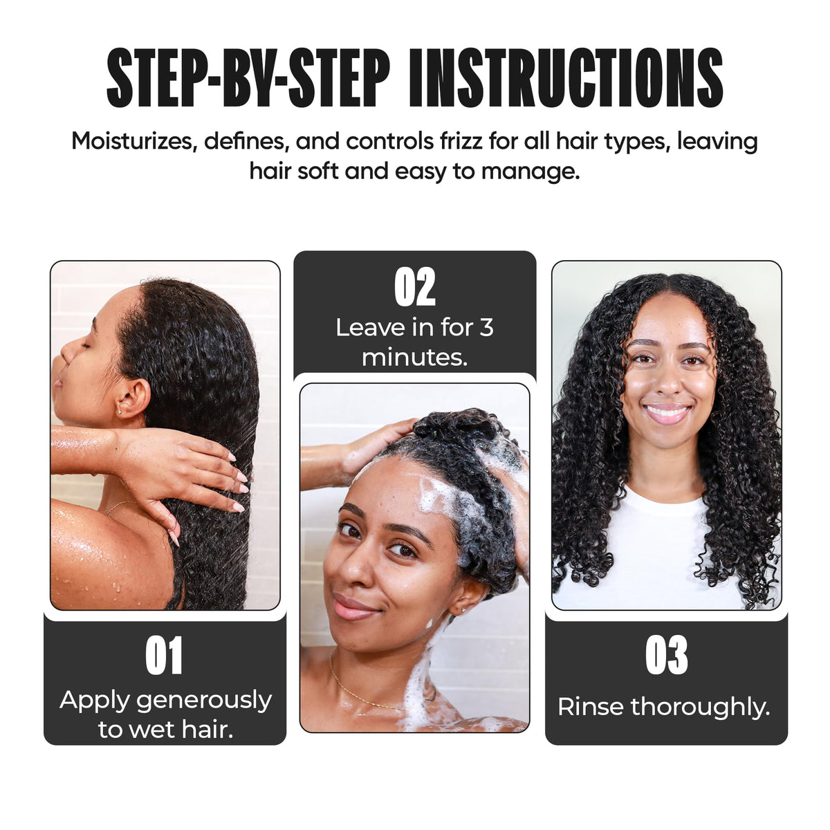 Miche Beauty before and after hair showing improved shine and smoothness