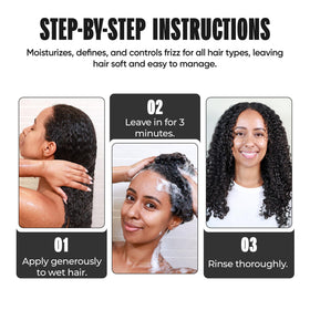 Miche Beauty before and after hair showing improved shine and smoothness