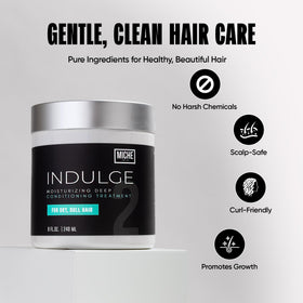 Miche Beauty label close-up showing key ingredients and clean formulation