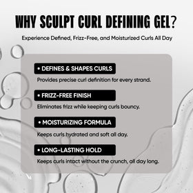 Miche Beauty before and after curl results showing improved definition and reduced frizz