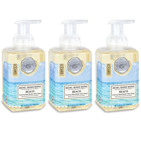 Michel Design Works front packaging showing elegant bottle and medallion for a decorative sink