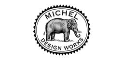 Michel Design Works close-up of pump dispensing airy foam, demonstrating easy-use benefit