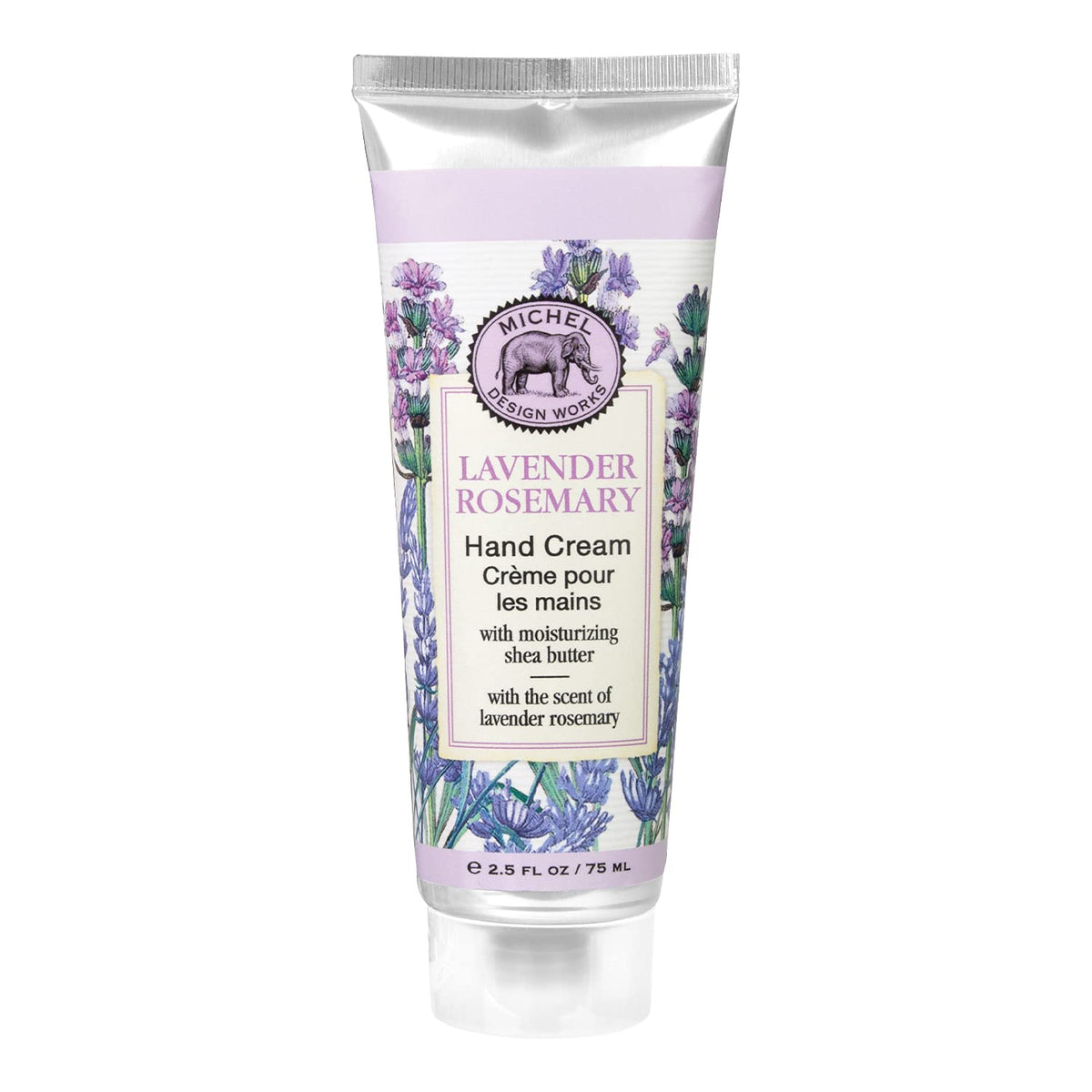 Michel Design Works cream texture close-up showing smooth moisturizing consistency