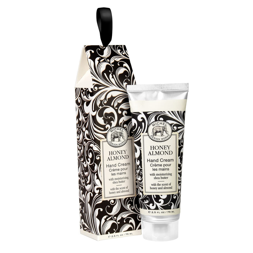 Michel Design Works front packaging showing tube and label, elegant gift-ready presentation