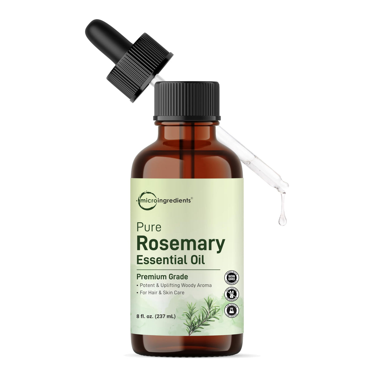 Micro Ingredients oil with soap-making tools showing DIY suitability and craft benefit