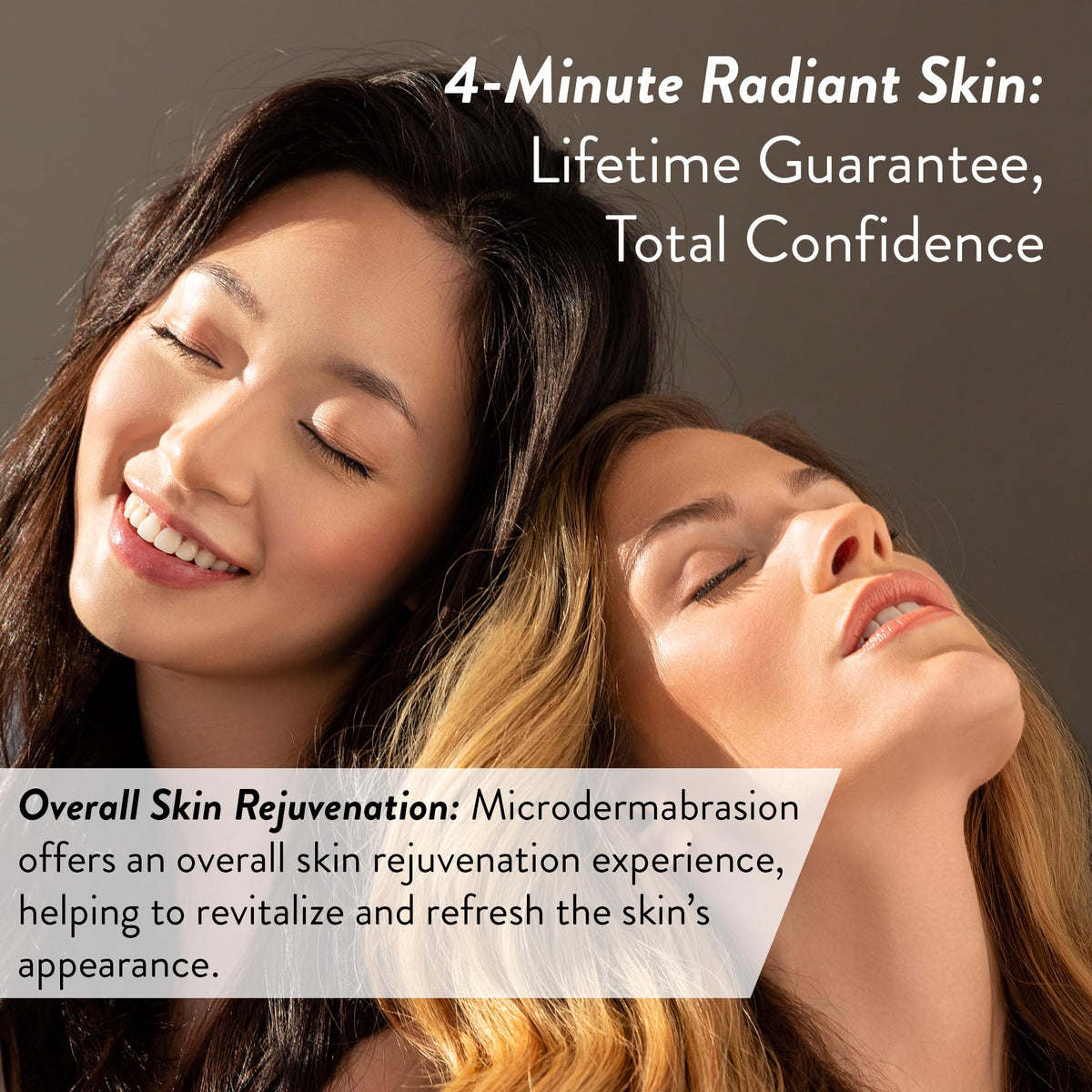 Microderm GLO staged in a bathroom lifestyle setting for at-home spa feel