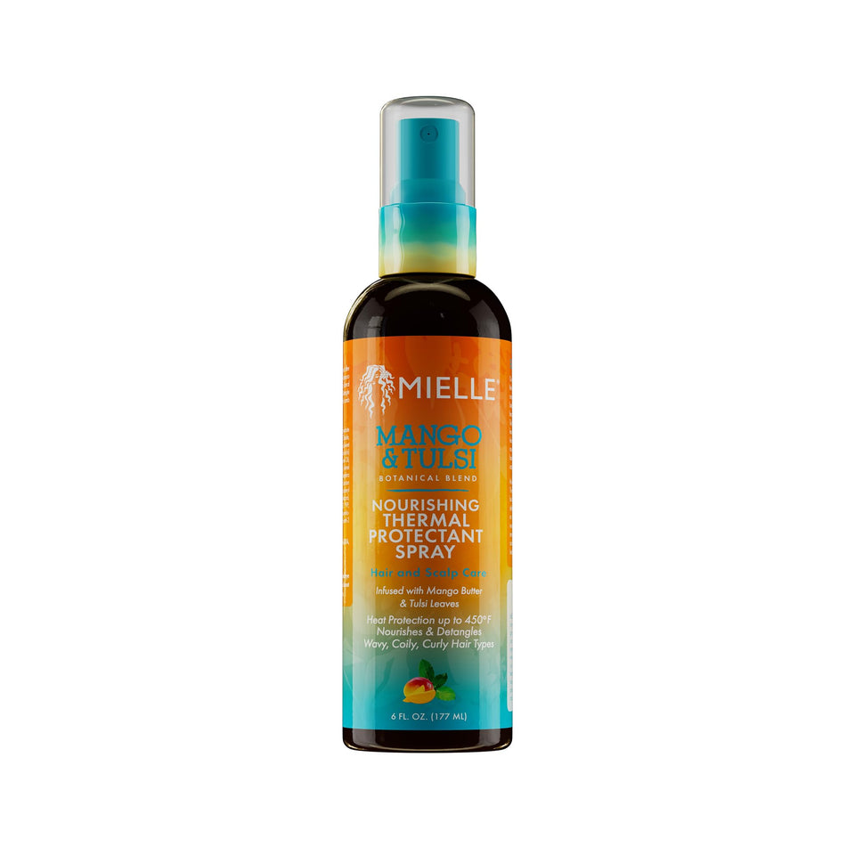 Mielle Organics front packaging showing 6 fl oz bottle and label benefit