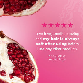 Mielle Organics paired with leave-in conditioner for layered moisture