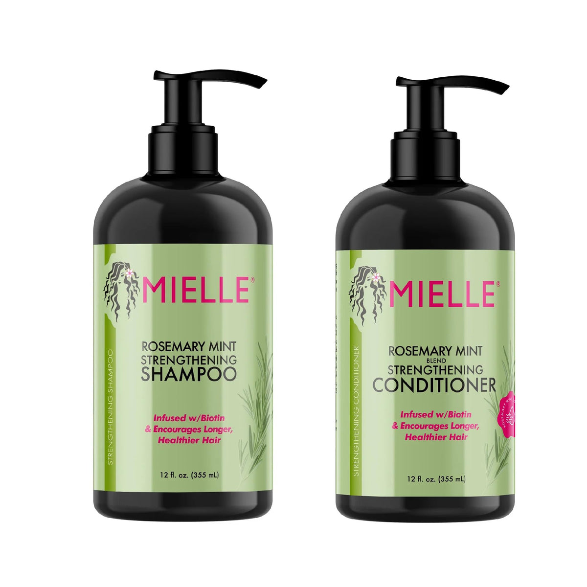 Mielle Organics front packaging showing bundle and benefits