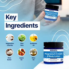 MIGRASTIL label closeup showing ingredients and quality assurance benefit