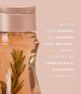 Milagros bottle label closeup showing ingredient list and natural formulation benefit