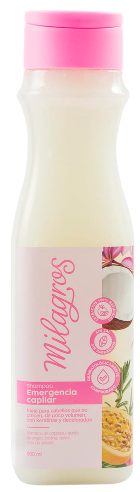 MILAGROS front packaging showing bottle and branding for easy identification