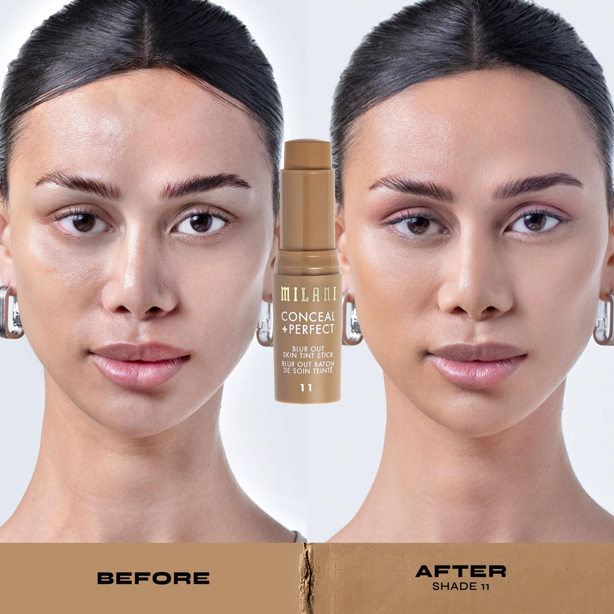 Milani ingredients display with guava and murumuru highlighting nourishing benefits