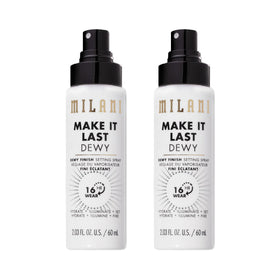 Milani bottle front packaging showing product name and dewy finish benefit
