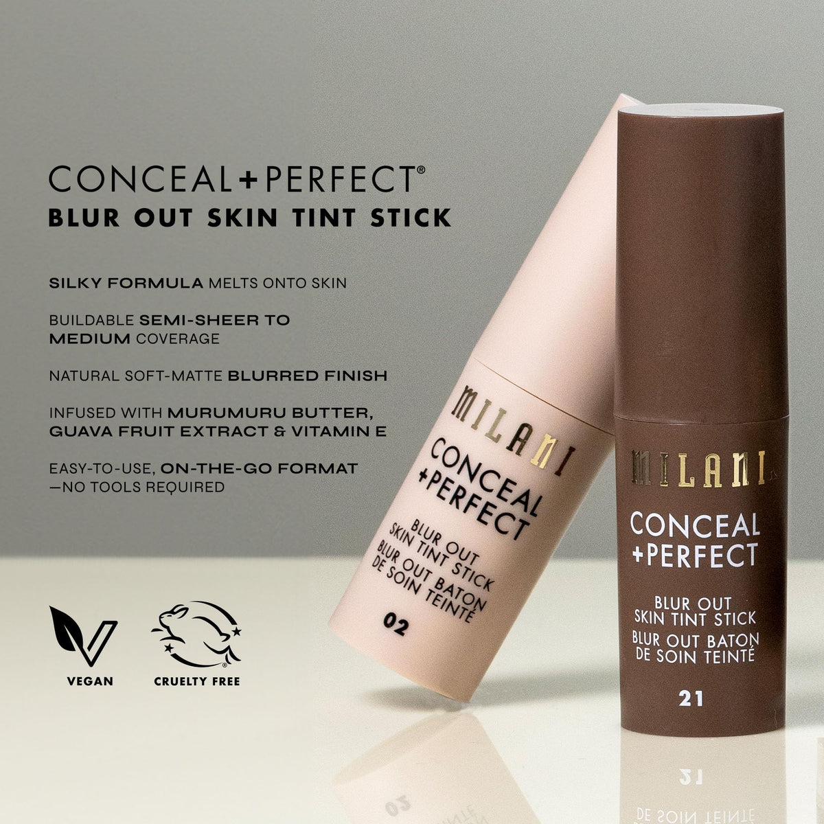 Milani guava fruit extract closeup highlighting vitamin C ingredient for brightening support in formula