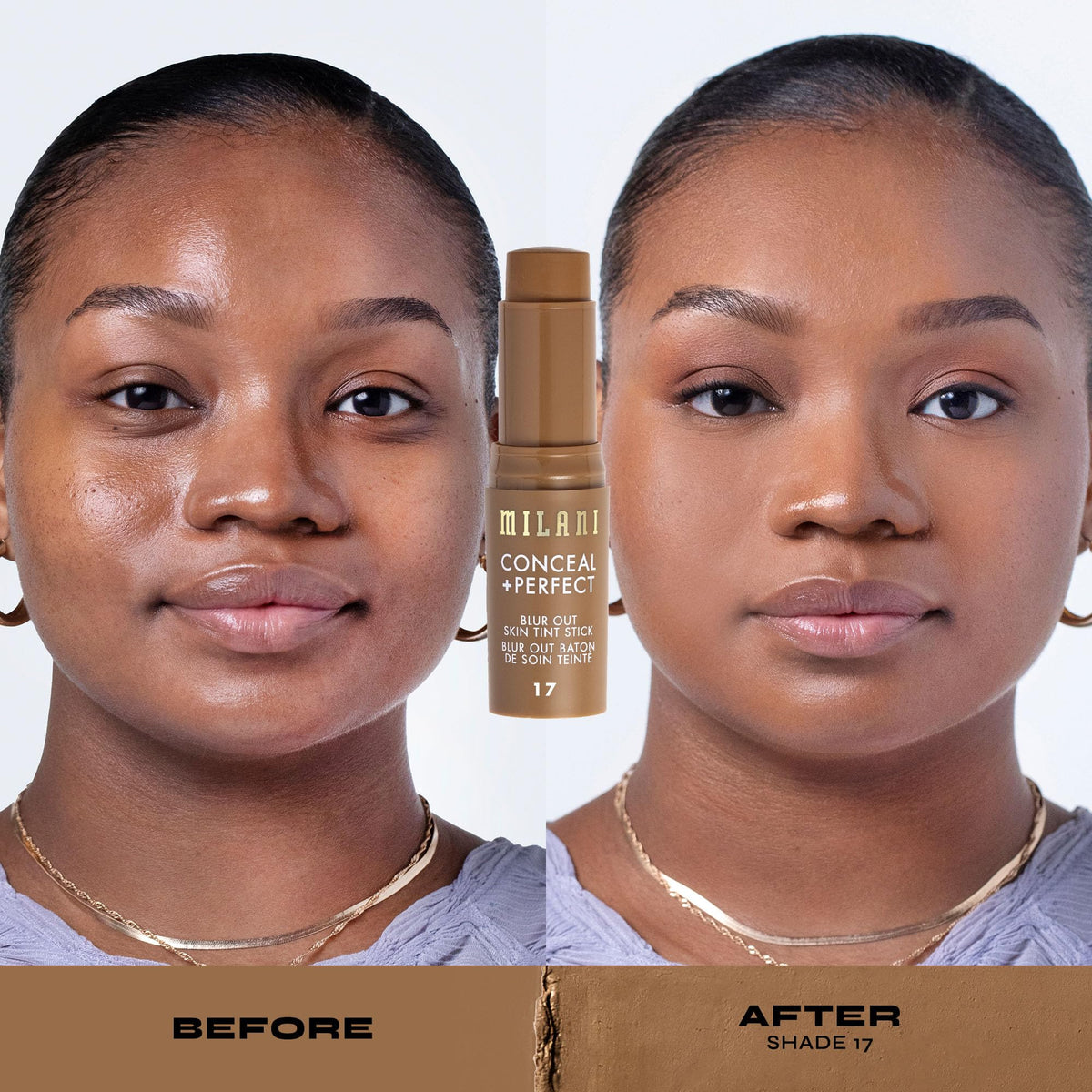 Milani ingredient label close-up highlighting Murumuru Butter and vitamins benefit