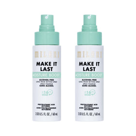 Milani front packaging showing two-count box for travel convenience and value