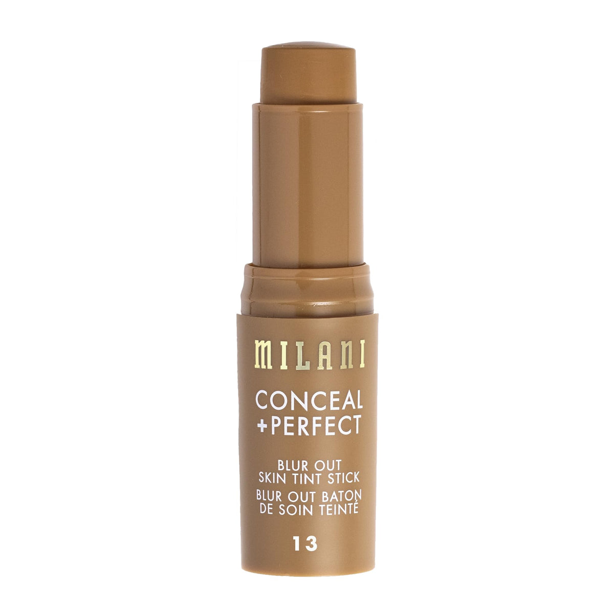 Milani creamy texture close-up swatch showing blendable coverage