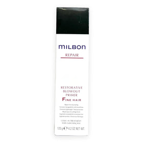 Milbon applied during blowdry, shows smoother styling and speed benefit