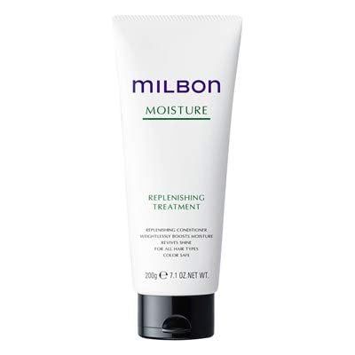 Milbon creamy texture close-up illustrating lightweight hydration and smooth finish