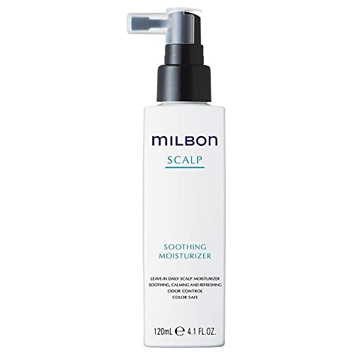 Milbon front packaging of Scalp Soothing Moisturizer showing lightweight hydration benefit