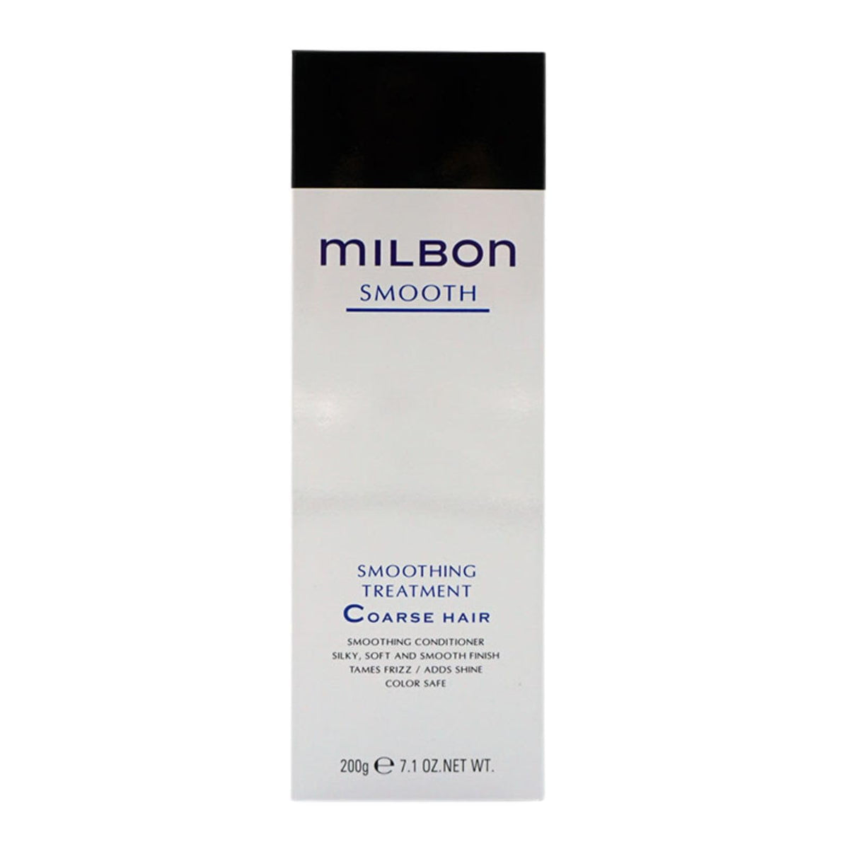 Milbon texture close-up of smoothing cream showing creamy consistency for hydration