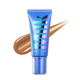 Milk Makeup front packaging showing bottle and logo, clear product identity and fresh look